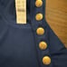 J Crew Vintage rib turtleneck with buttons