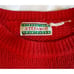 Vintage 80s Stefano Sportswear Cute Red Sheep Dog Sweater Tag Size Missing