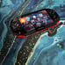 Psvita 2000 Red x Black(Case/Charger/Wrist strap/Clear Shell/Scrn Protector)