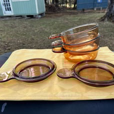 Vintage Vision Corning Grab-it Soup Bowls