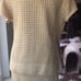 Chico’s Gold Sweater Dress Suit. 1