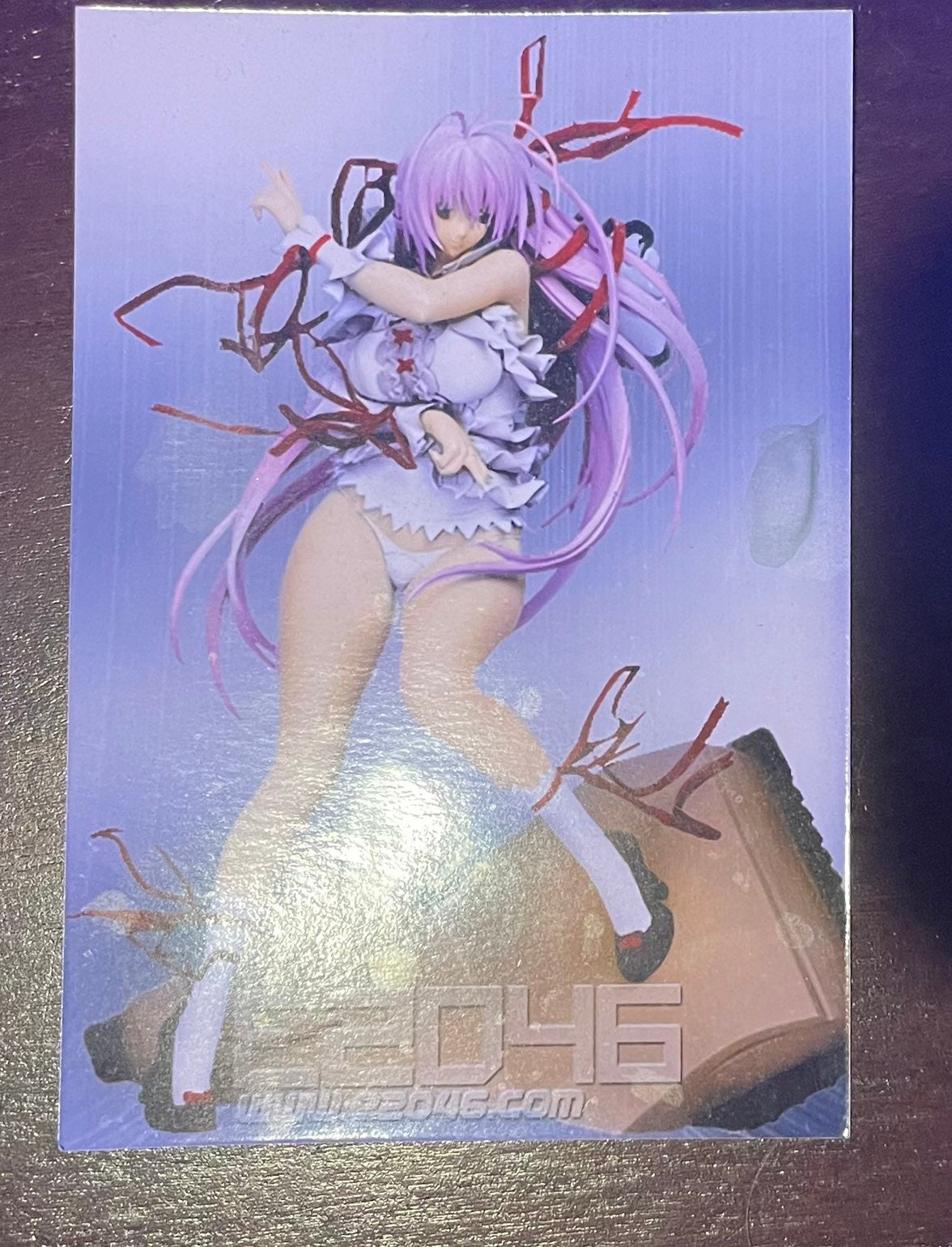 Anime resin staue