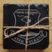 Slate coaster with Water Walker emblem
