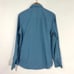 Calvin Klein Mens Size Medium Blue Gingham Print Slim Fit Cotton Dress Shirt