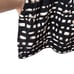 RED Valentino Black & Tan Ribbon Print Fit & Flare Size IT 50 US 14