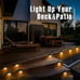 Led Solar Deck Lights, 16 Pack Waterproof for Outdoor Stairs, Step, Fence