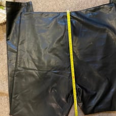 Aqua Curve Plus Size 2X Faux Vegan Leather leggings