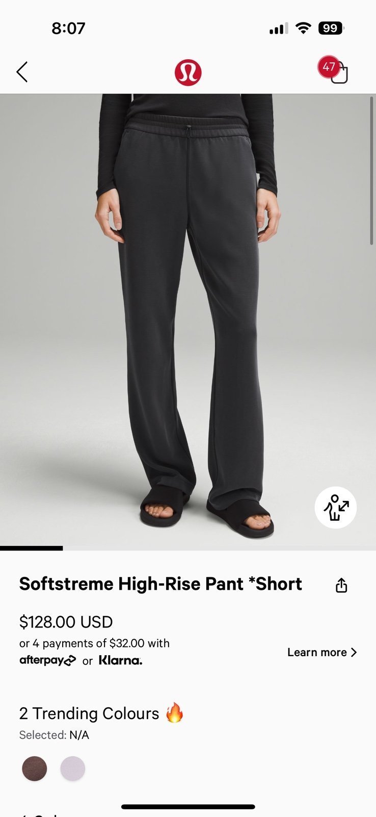 lululemon wideleg sweatpants