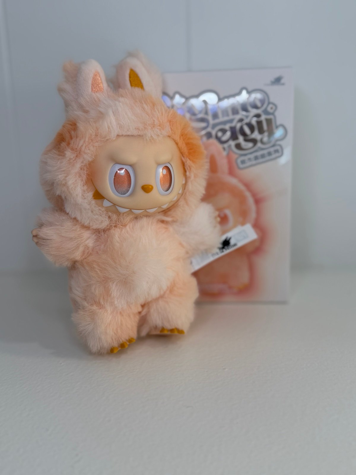 Authentic Pop Mart Labubu Big Into Energy Happiness Plush Pendant