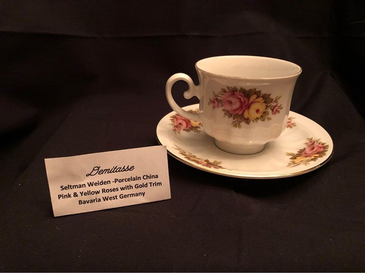 China Tea Cup, Vintage Queen’s Fine Bone China Tea Cup & Saucer. Special Flowers