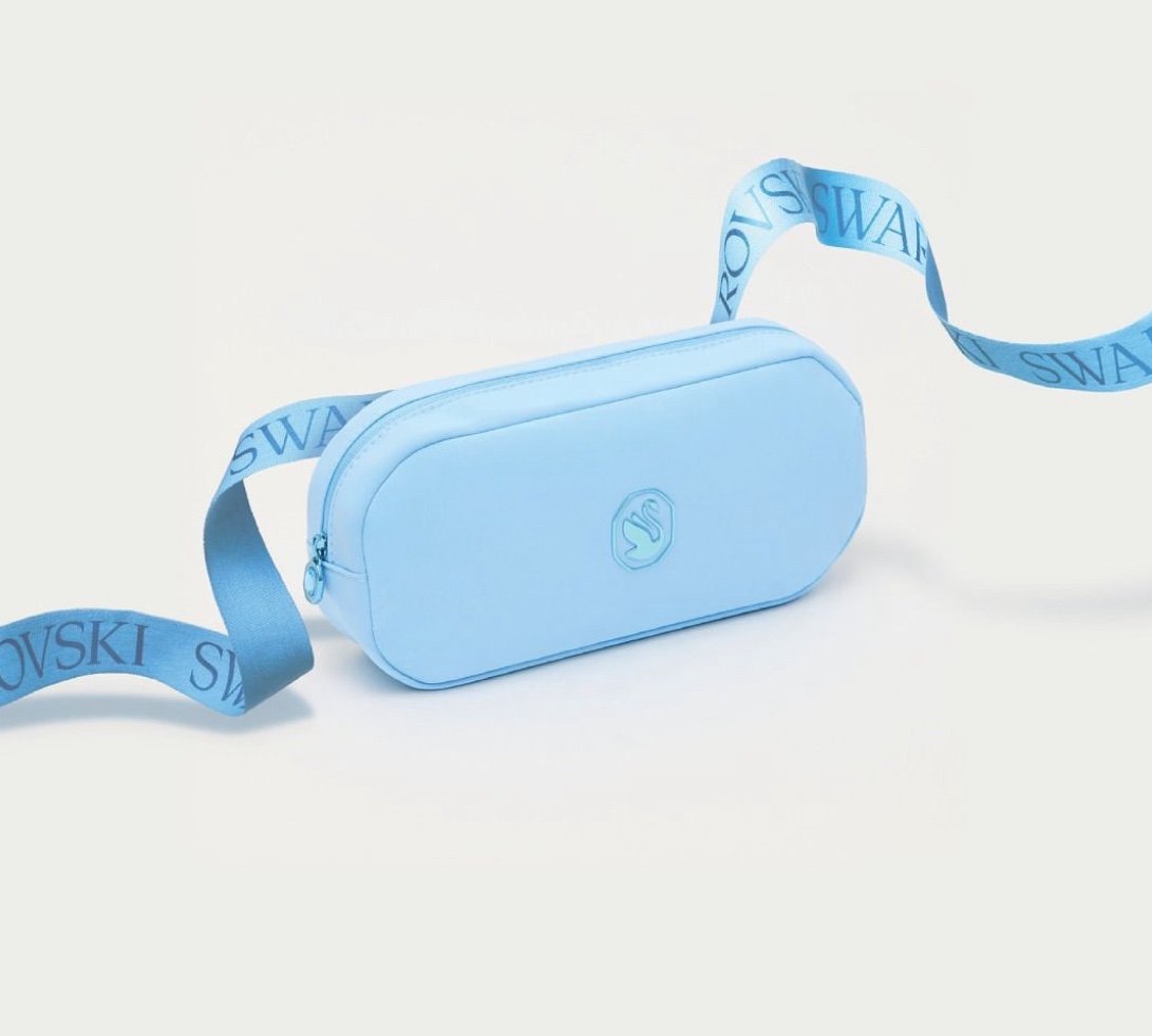 Swarovski cosmetic pouch