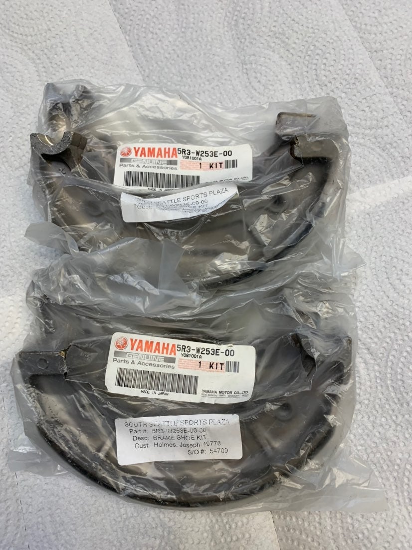 Motorcycle new drum brake parts for 1975