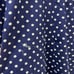 Blue White Polka Dot Pinup Cocktail Party Sheath Dress M Belt Sz 10 Vintage 60s