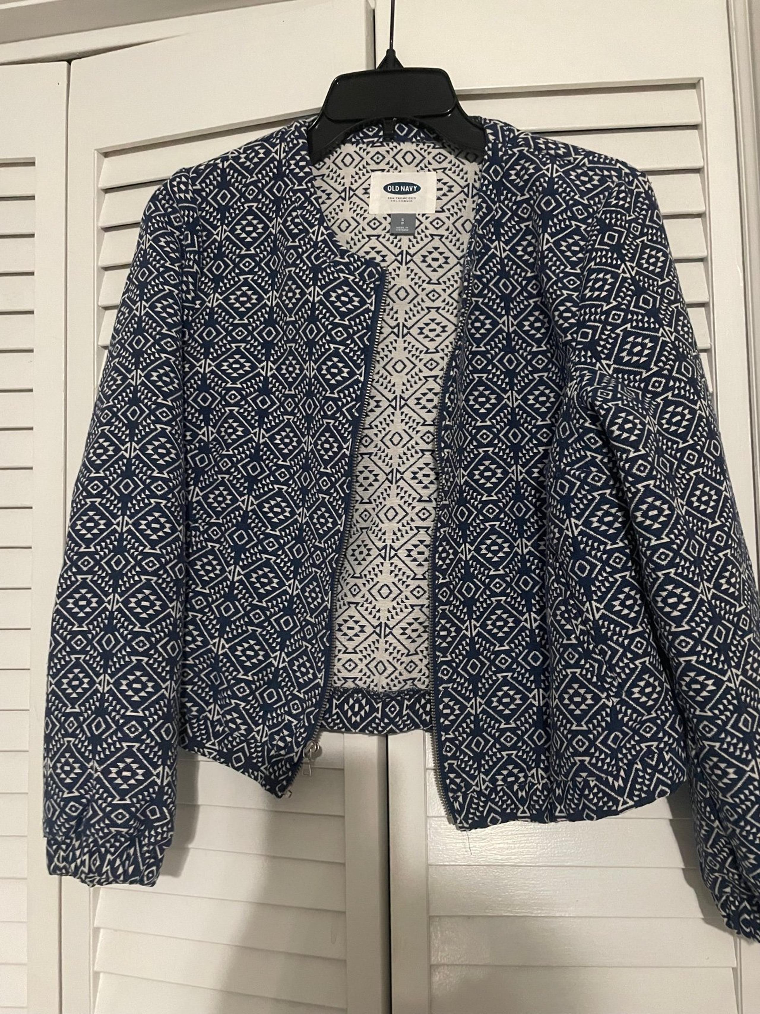 Old Navy zipper blazers