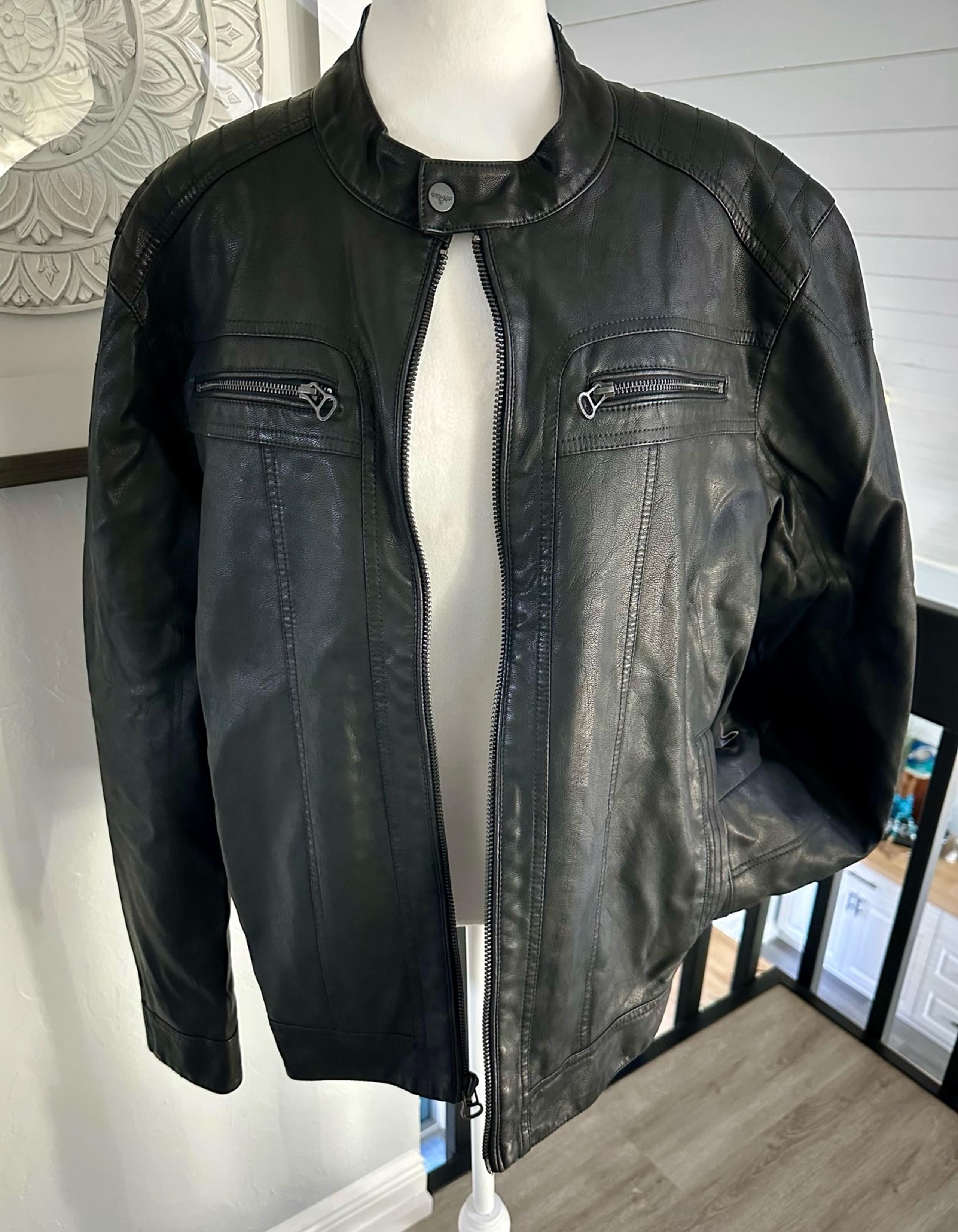 Wilsons Leather Men’s Moto Jacket