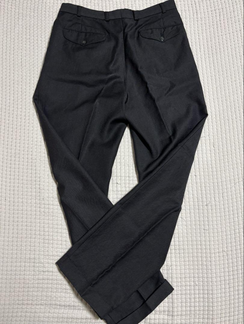 Yves Saint Laurent Black Slacks, 80's