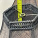 Vintage Pair Brown Woven Wicker Rattan Lamp Shades Hexagon Cottage Core 9x13.5