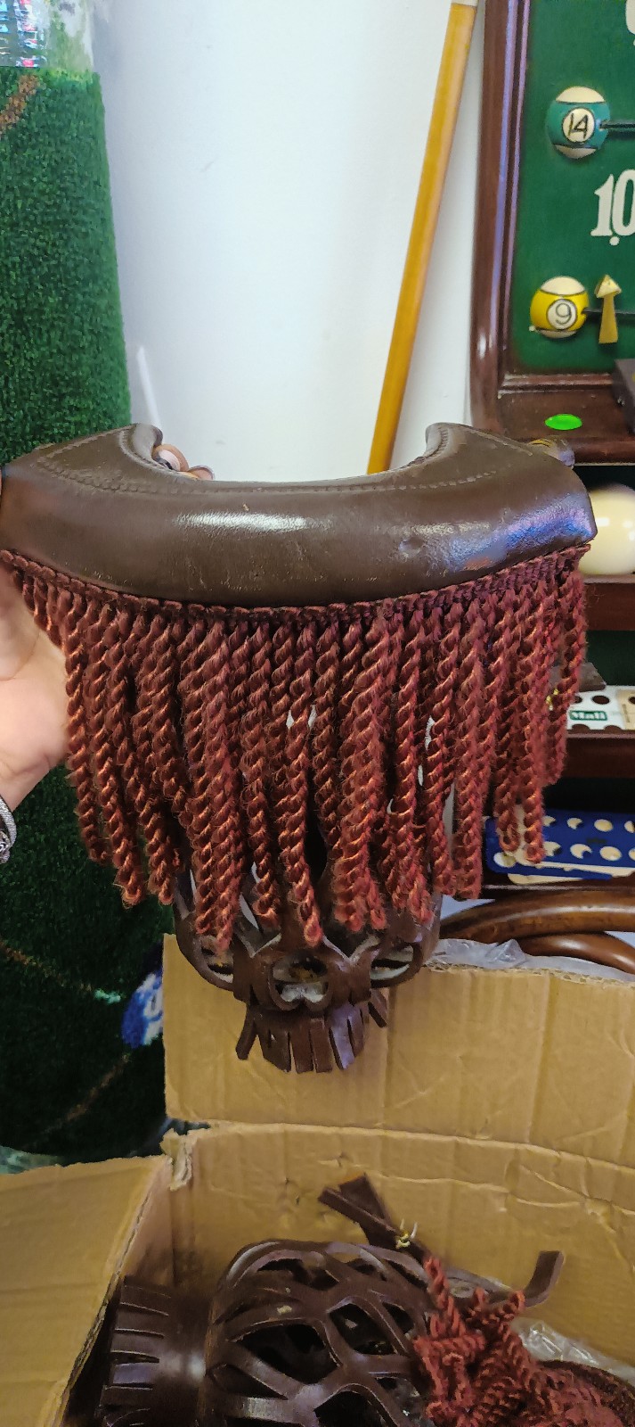 Pre-owned pool table pockets