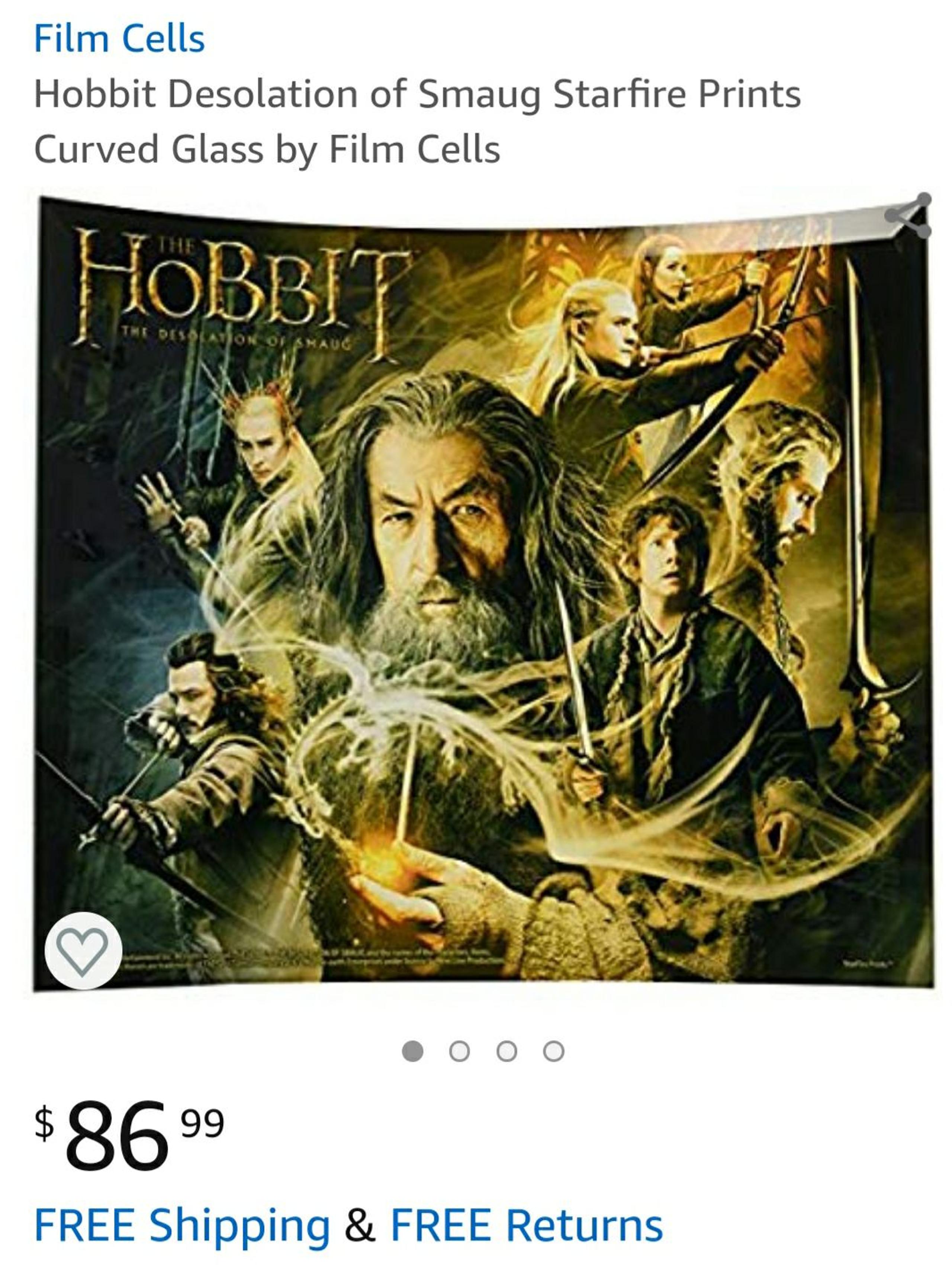 Hobbit Desolation of Smaug Starfire Prin
