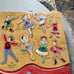 Rare My Beautiful Ballets Nutcracker XL Peg Puzzle Book Board