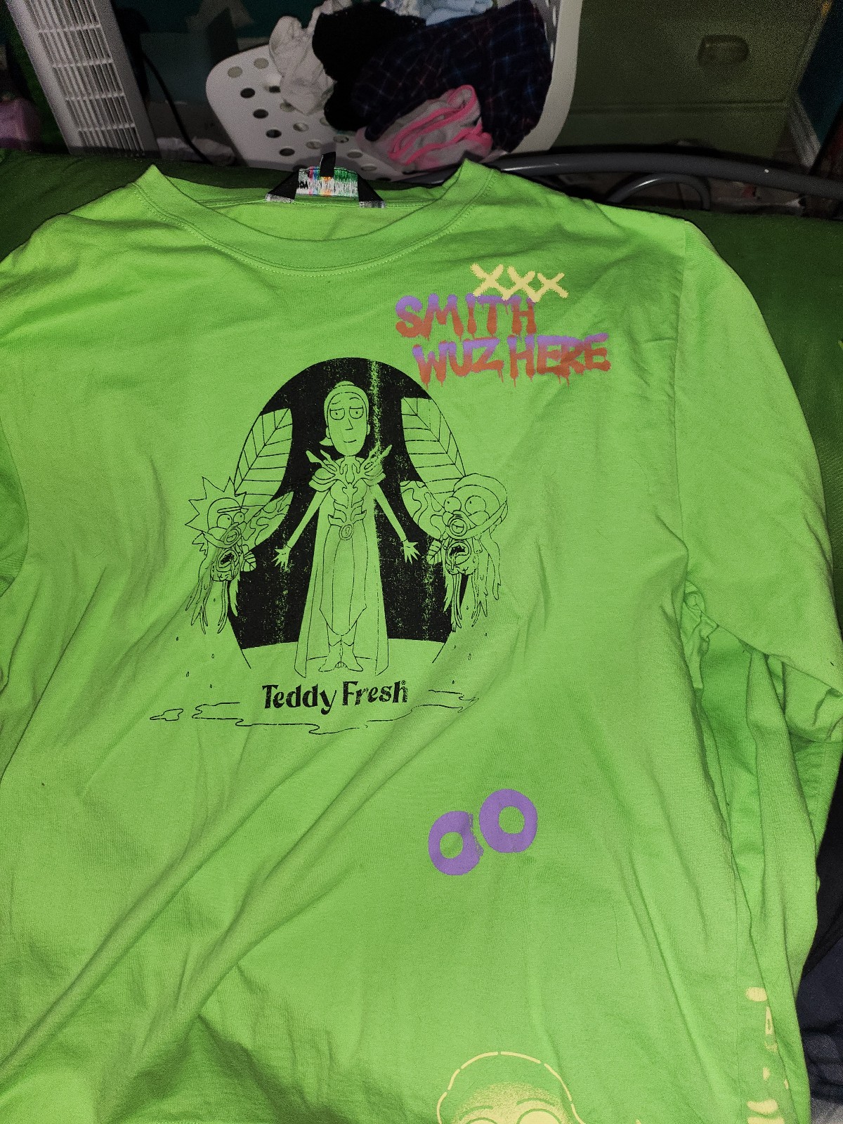 teddy fresh rick and morty sweatshirt
