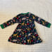 110 4-5 Mini Boden animal long sleeve dress