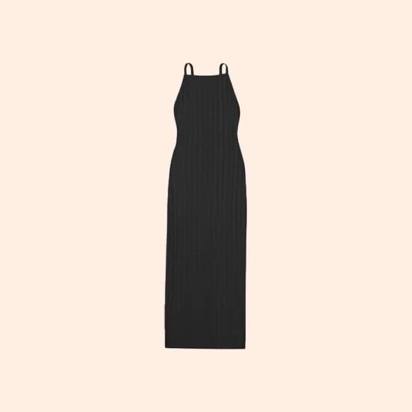 Reformation Rhine Dress (Black)