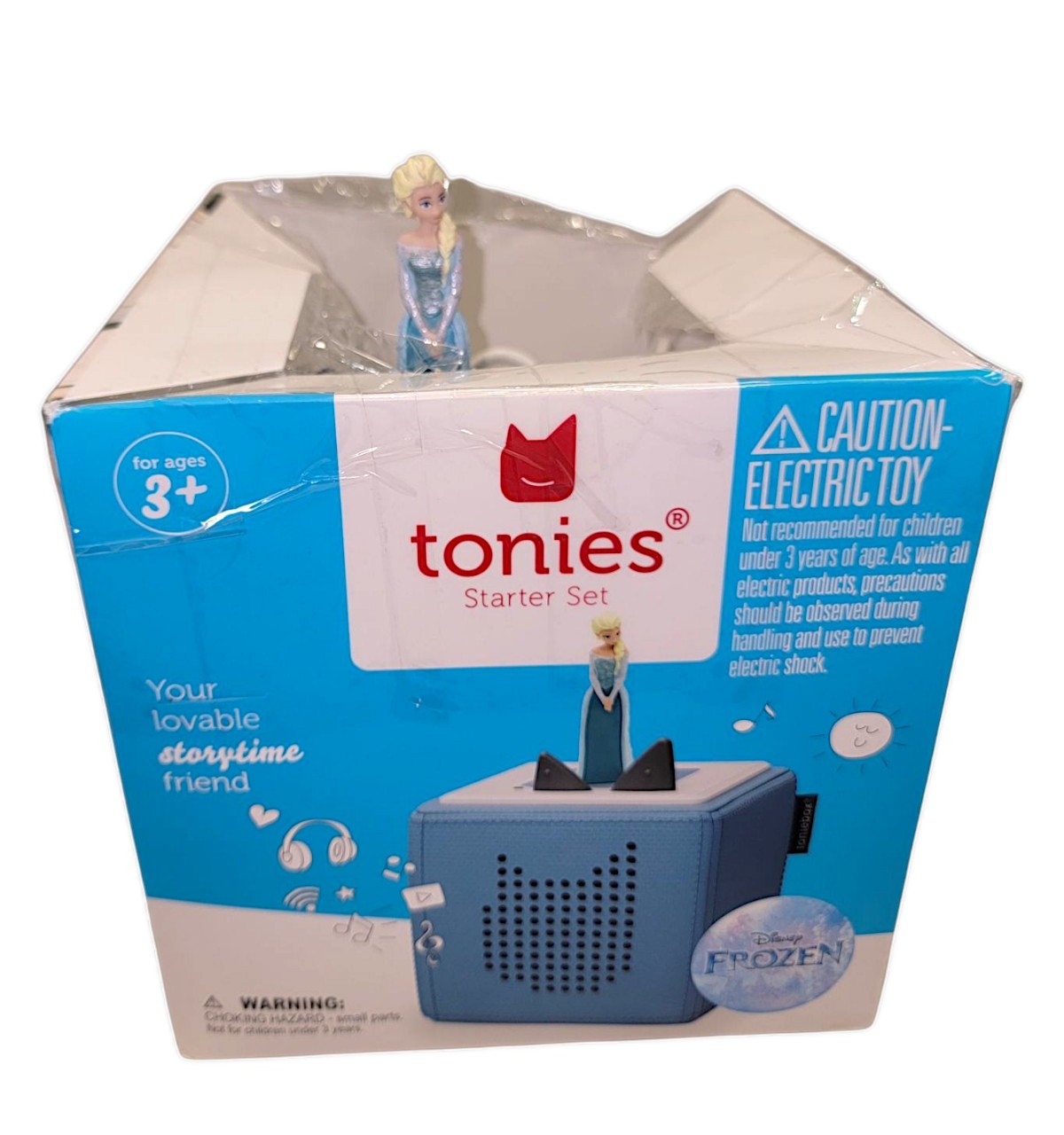 Tonies Disney Frozen Starter Set Elsa Toniebox Audio Player Open Box
