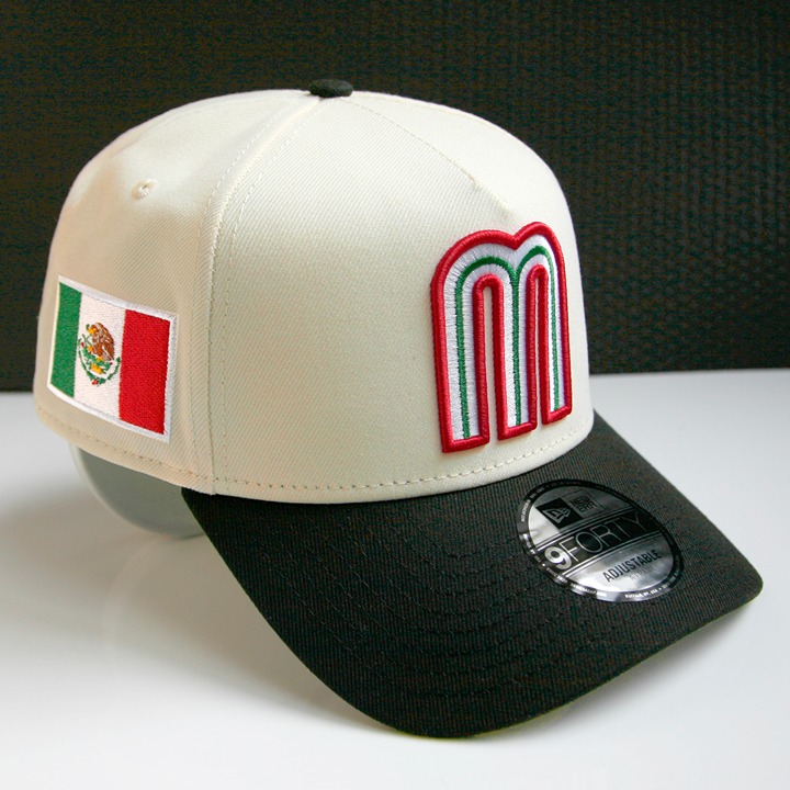 New Era 9FORTY Chrome Mexico Men’s Adjustable Hat World Baseball Limited-Edition