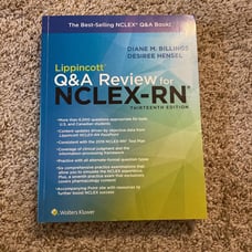 NCLEX review book