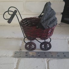 Vintage Victorian Small Baby/Doll Buggy