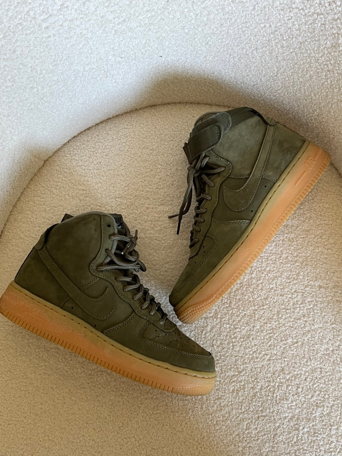 Air Force 1 High WB GS 'Medium Olive