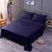 Deep Pocket Cool Bamboo Queen Sheet Set Navy