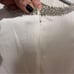 NWT IEENA for Mac Duggal Rhinestone Neckline Draped Mini Dress size 4
