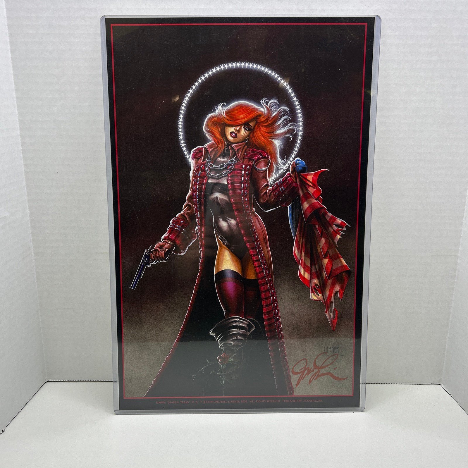 DAWN Stars & Tears By Joseph Michael Linsner Signed 11x17 Art Print