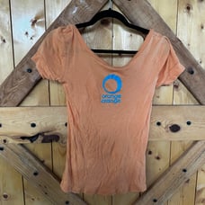CHUCK NBC Series Screen Used “Orange Orange” Shirt Costume Prop