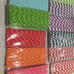 Lot of 56 packs of paper party straws
