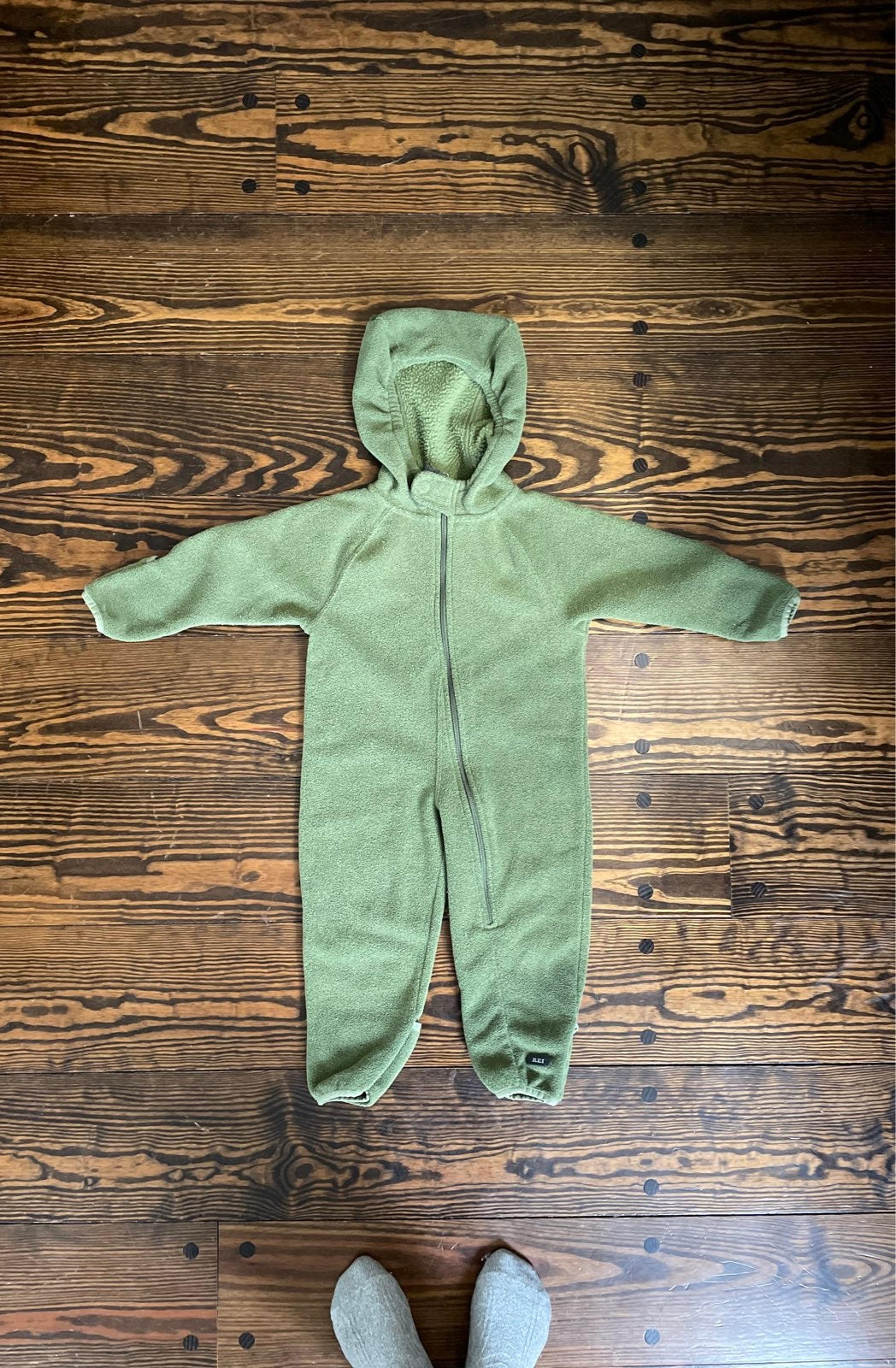 REI fleece onesie