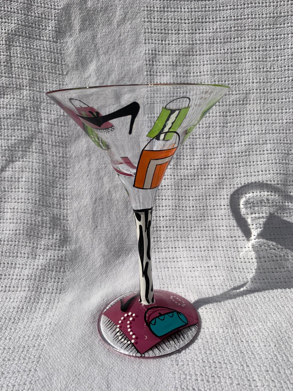 Lolita Shopaholic Too Martini Glass