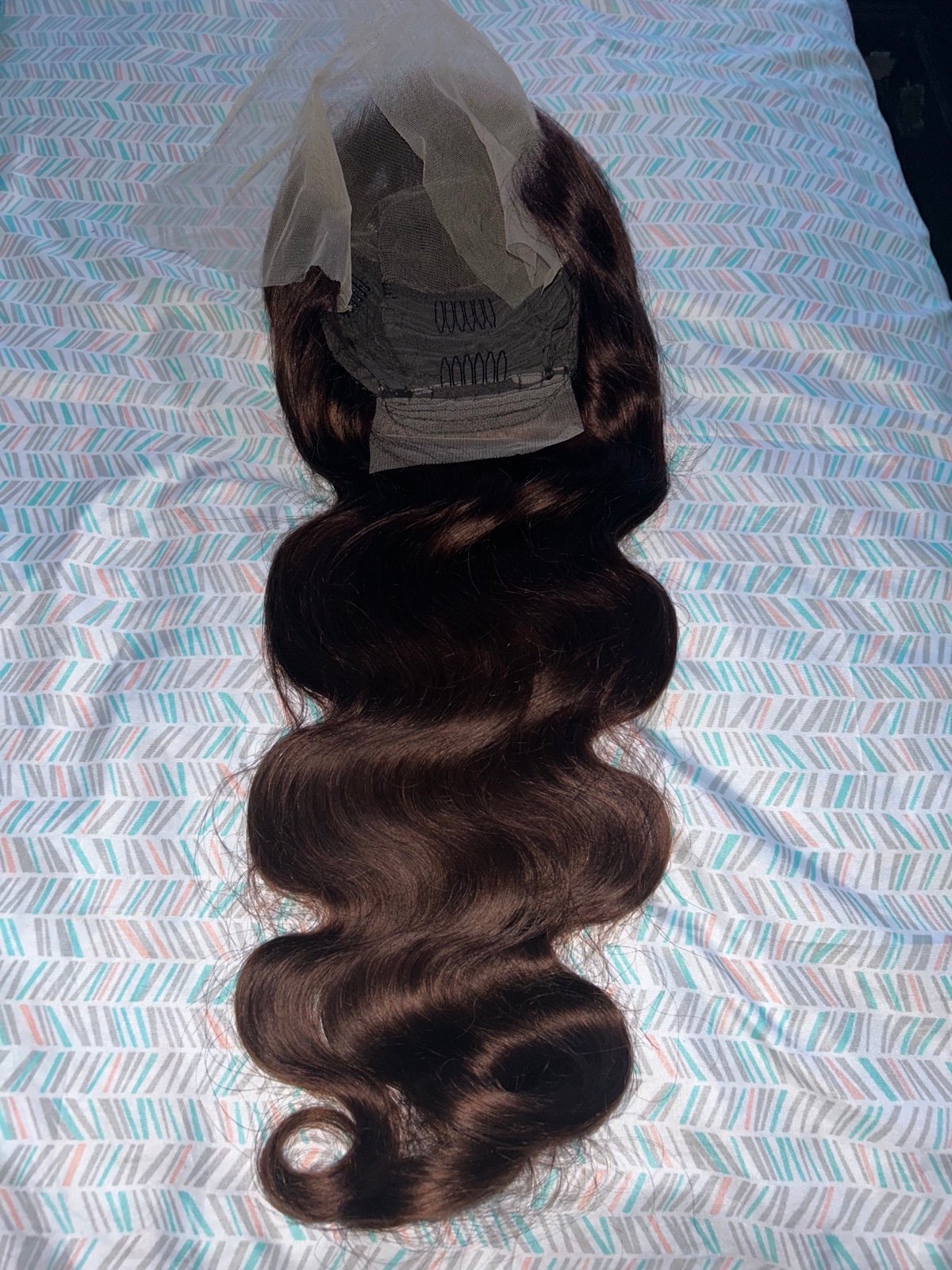 100% human hair 30 inch brown body wave