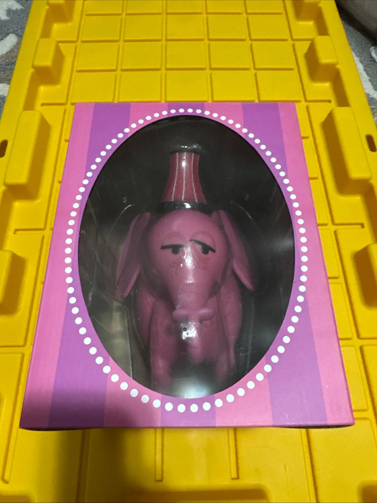 Josh Agle SHAG Pink Elephant Coin Bank Lamp Shade Hat Edition by Shag