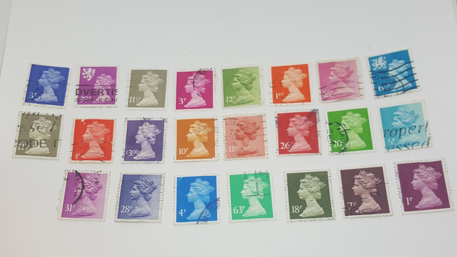 Stamps vintage collection grant Britain