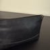 Vintage 90s COACH Black Leather Cosmetic Case Makeup Bag Small Pouch No.7172