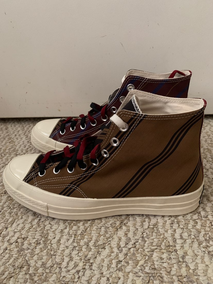 Converse Chuck 70 Hi Tan Burgundy Black