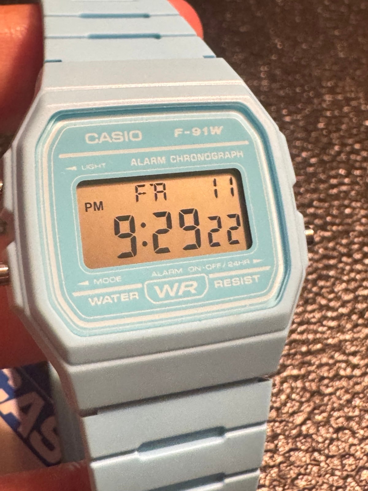 Casio Light Blue