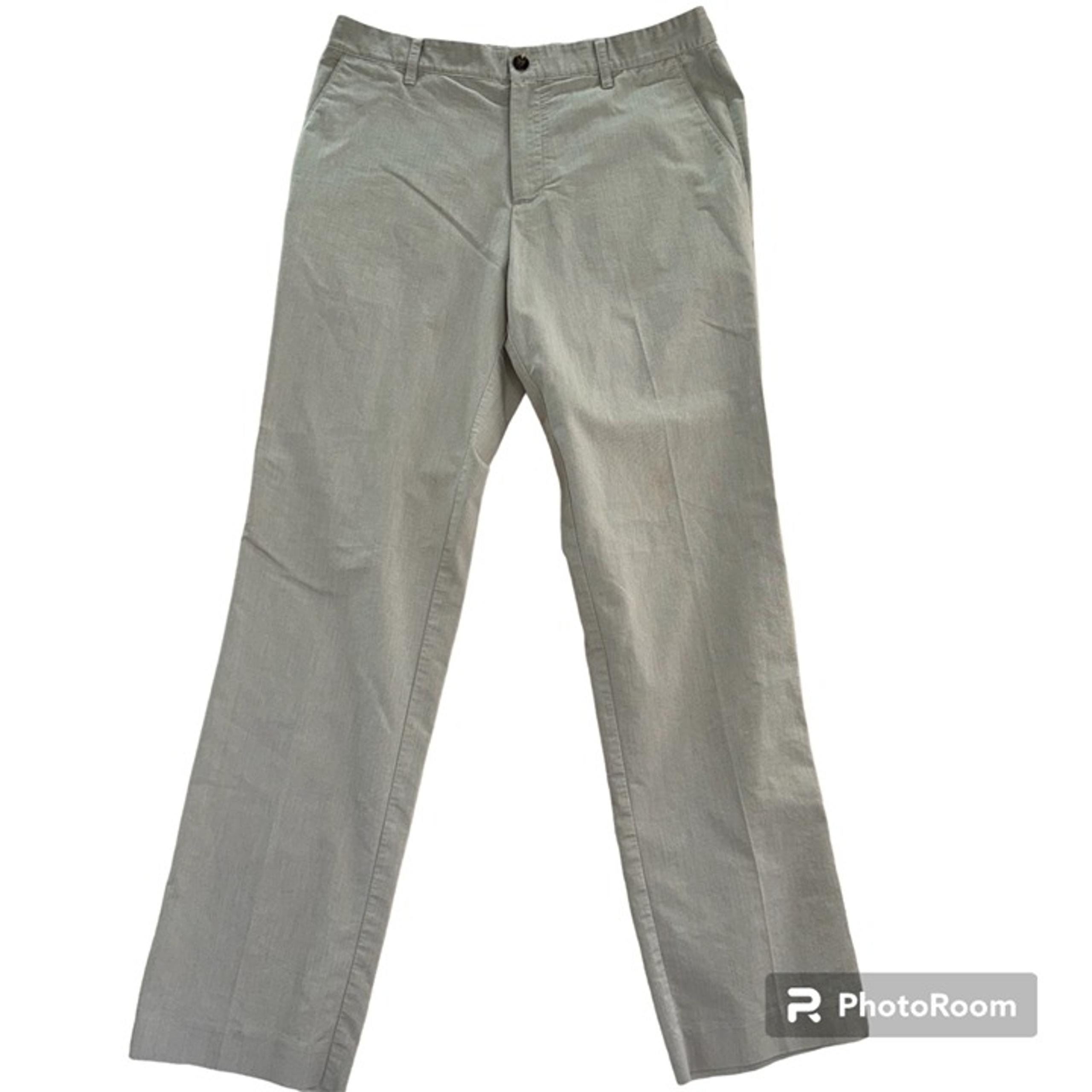 Adidas Golf Pants Mens 33x34 Tan Khaki Lightweight Performance Stretch Chino