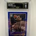 LeBron James 2020 Optic #13 Blue Velocity Graded