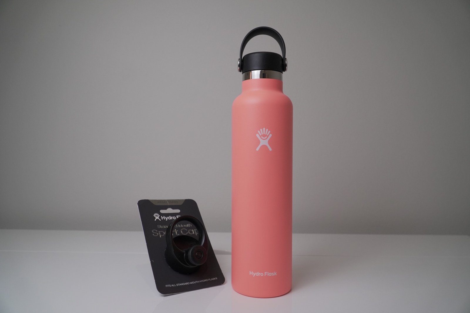 Hydroflask 24 oz Standard Mouth + Sport Cap