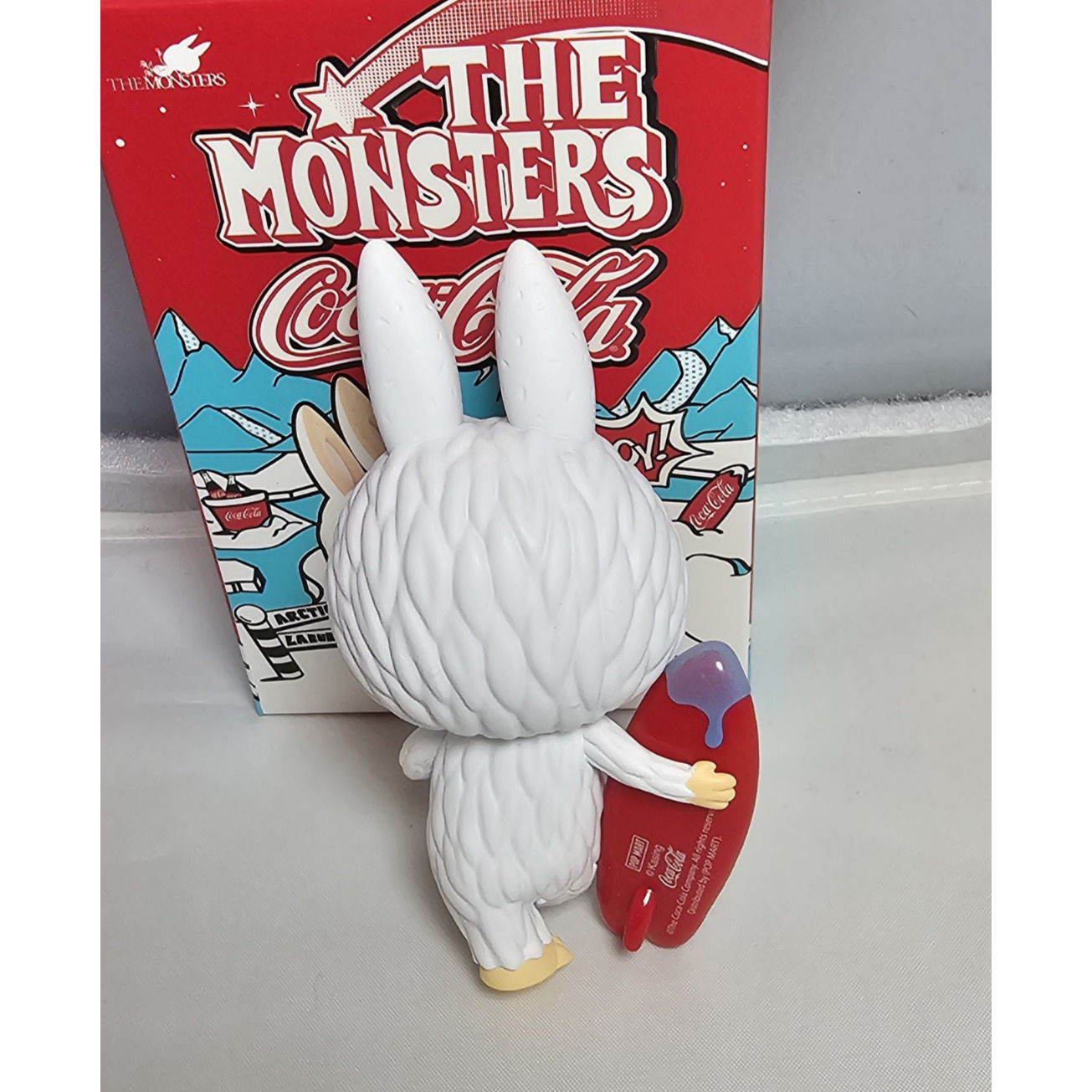 ぬいぐるみ・マスコット Coca-Cola THE MONSTERS Surf with Me Labubu The Monsters Coca Cola Series Surf With Me – TOYSEZ