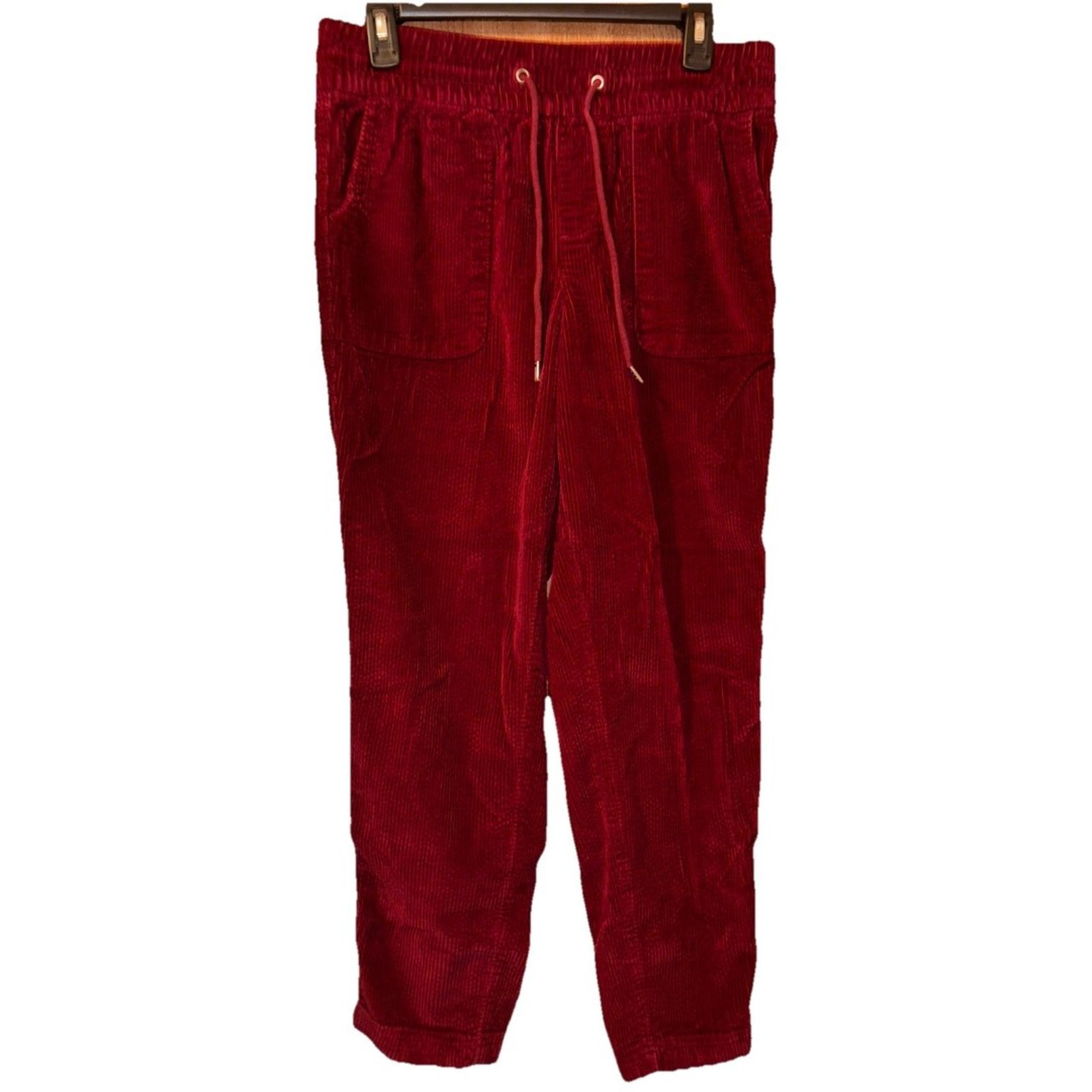 Time and Tru Women’s Corduroy Pants Size S 4-6 Elastic Drawstring Waist